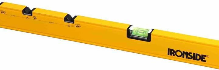 Productafbeelding Ironside Elektrische waterpas 130cm, 2 waterpassen, aluminium (131.50 cm)