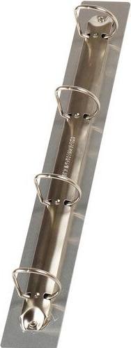 Actual product image Tarifold 4-ring mechanism Ø 40 mm aluminium suitable for DIN A5 / DIN A4 / DIN A3 (Silver)