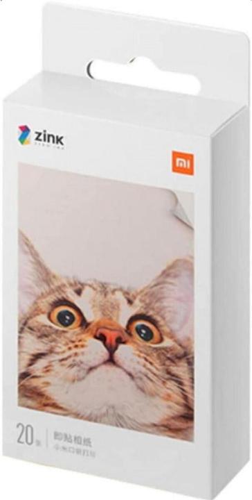 Produktbild Xiaomi Mi Portable Photo Printer Paper (287 g/m², 2x3 ", 50 x 76 mm, 20 Stk.)