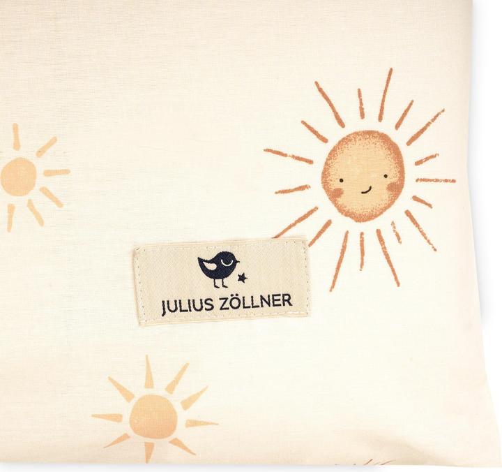 Julius Zöllner Bezug Wickelunterlage aus Organic, Sunshine (85 x 75 cm)