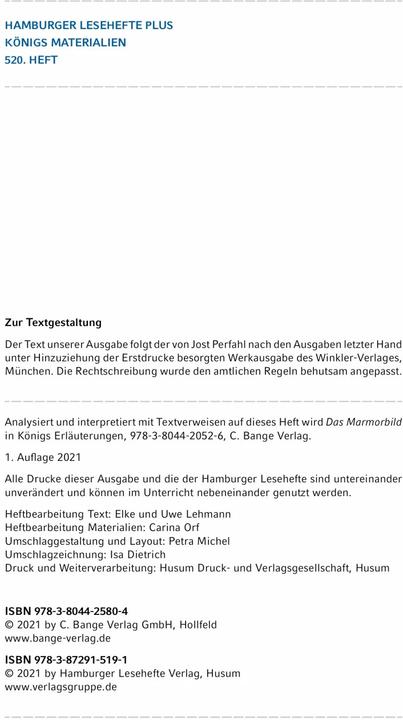 Produktbild Das Marmorbild von Joseph von Eichendorff (Textausgabe) (Deutsch, Joseph von Eichendorff, 2021)