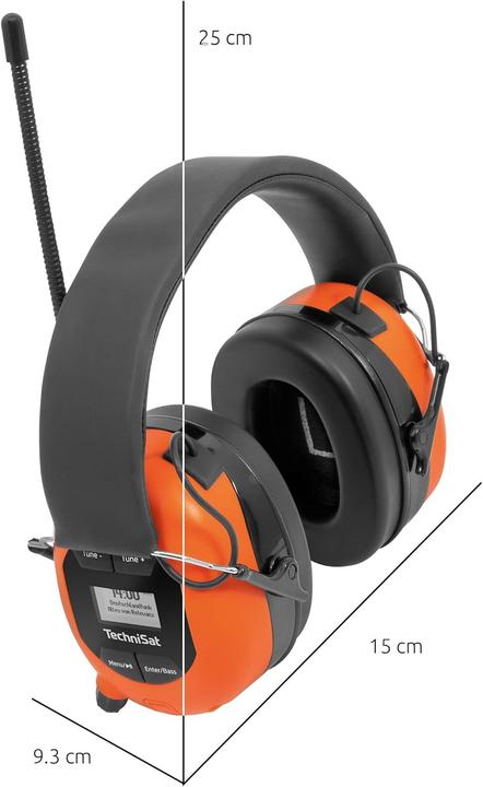 Produktbild TechniSat Stereoman DAB Plus OD (NC, 18 h, Kabelgebunden, Kabellos)