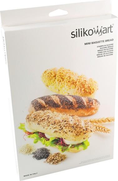 Produktbild Silikomart Mini Baguette Bread Silicone Mould N.4 Baguette