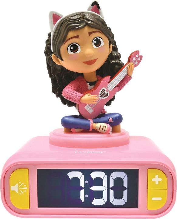 Produktbild Lexibook Gabby’s Dollhouse - Alarm Clock with Night light and sounds (80114)