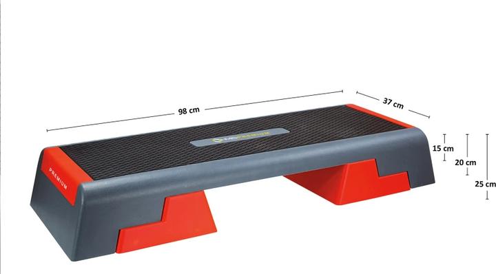 Image du produit HMS As007 Black/Red Step Do Aerobiku Premium