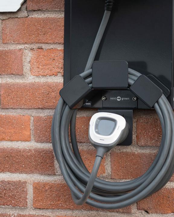 Actual product image Next Green EV charge cable holder