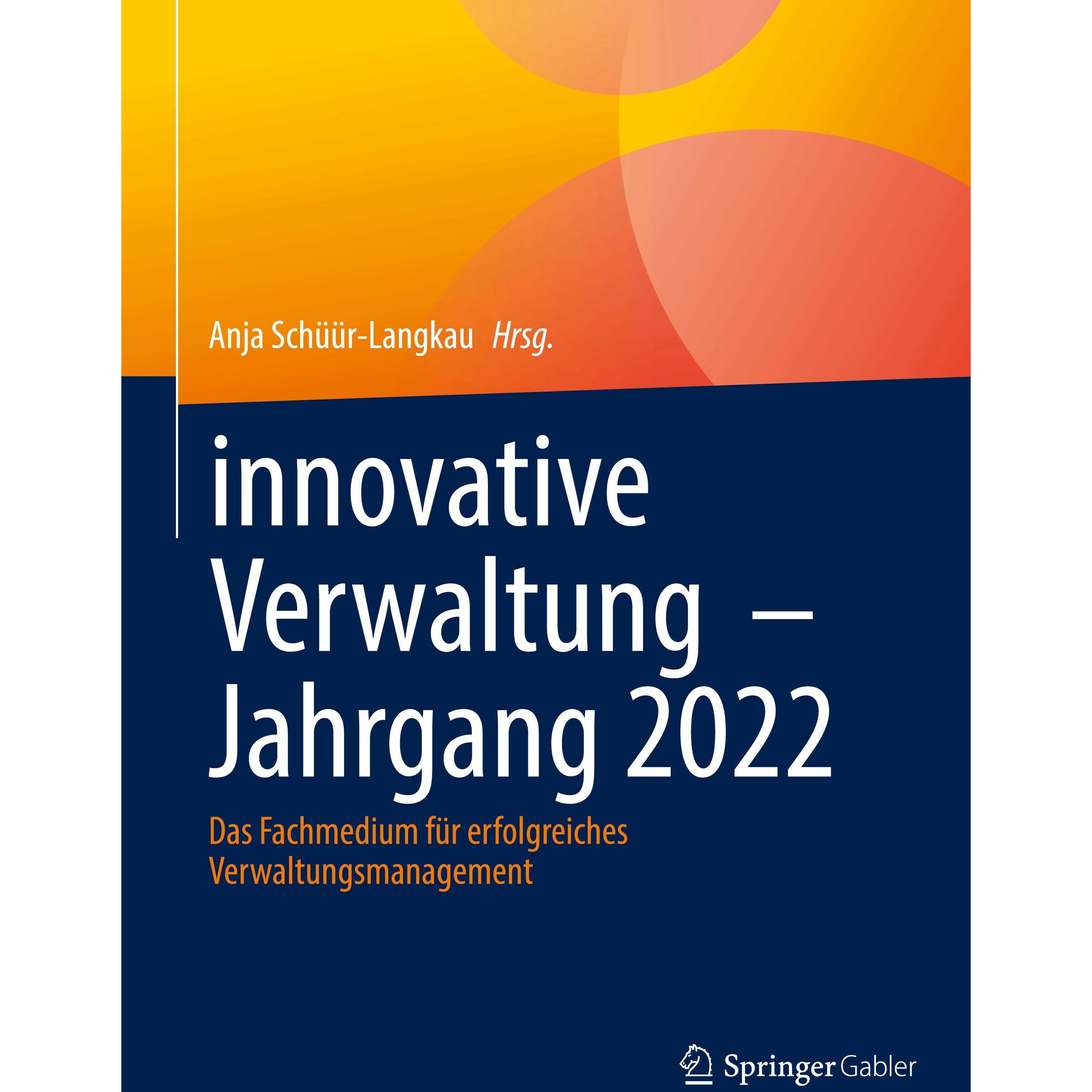 innovative Verwaltung Jahrgang 2022, Fachbücher von Anja Schüür-Langkau