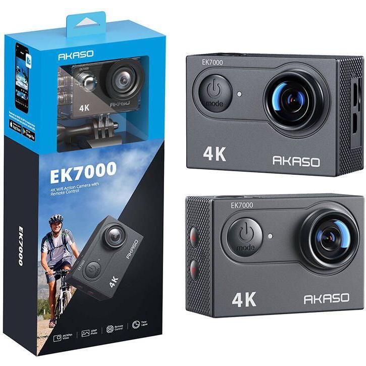 Thumbnail - Akaso Fotoaparát EK7000 (12 Mpx, 25p), Videokamera, Schwarz