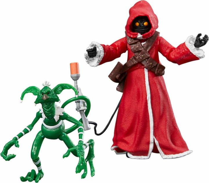 Actual product image Hasbro STAR WARS - Jawa & Salacious (Holiday Edition) -Fig. Black Series 15cm