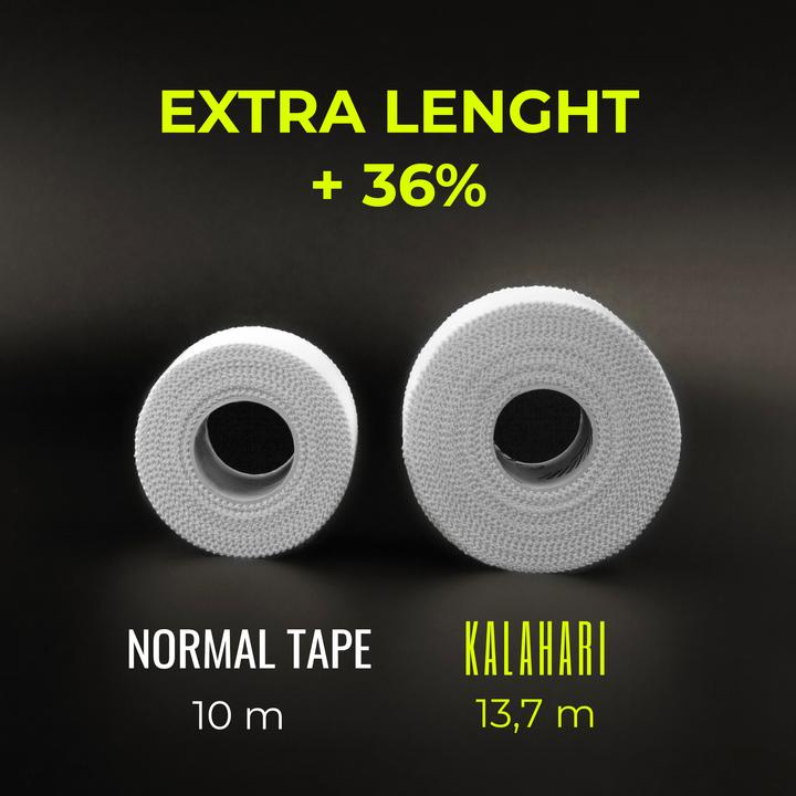 Produktbild Kalahari 4 Wellness Sporttape 1 Rolle extra Lang - 3,8 cm x 13,7 m - Weiss (13.70 m)