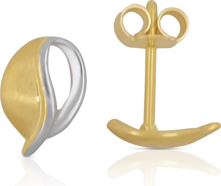 Image du produit Muau Boucles d'oreilles (750, Or blanc, Or jaune 18 carats)