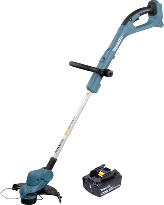 Actual product image Makita DUR 193 G1 Cordless grass trimmer 18 V 260 mm + 1x battery 6.0 Ah - without charger (Trim line)