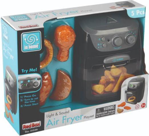Actual product image Red Box Air Fryer (16470)