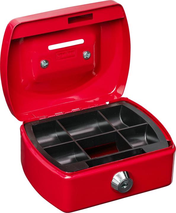 Productafbeelding Idena Geldkist Mini 125x95x60mm, rood
