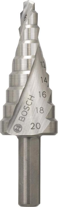 Image du produit Bosch Professional Zubehör Foret étagé HSS, 4 - 20 mm, 8 mm, 70,5 mm, 9 étages (8 mm)