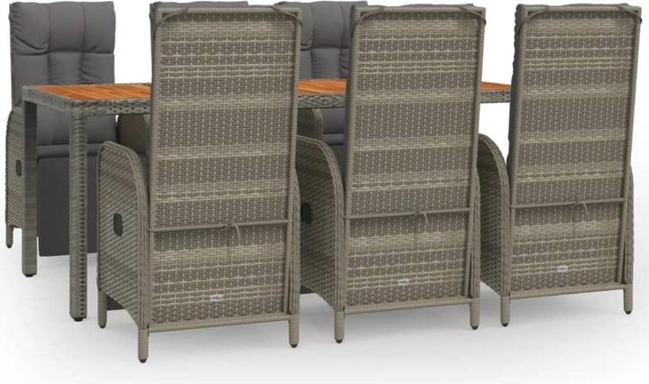 Produktbild vidaXL Garten Essgruppe (190 x 90 x 75 cm)