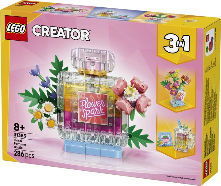 Produktbild LEGO Parfümflasche mit Blumendeko