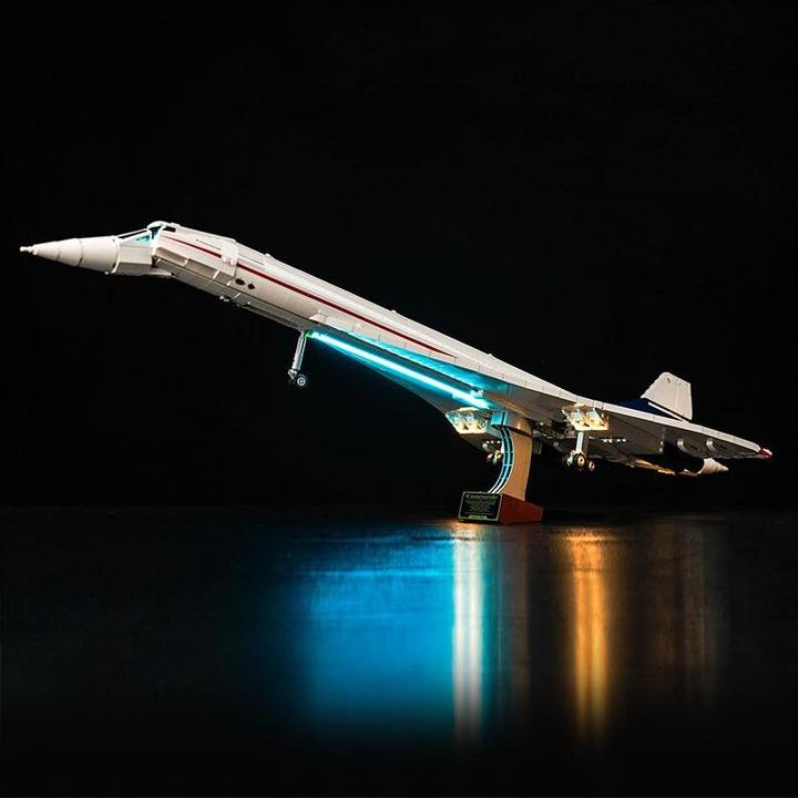 BrickBling LED Licht Set für LEGO Concorde (10318)