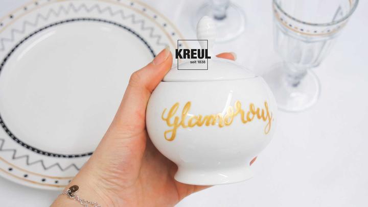 Actual product image Kreul Glass & Porcelain Pen Metallic fine
