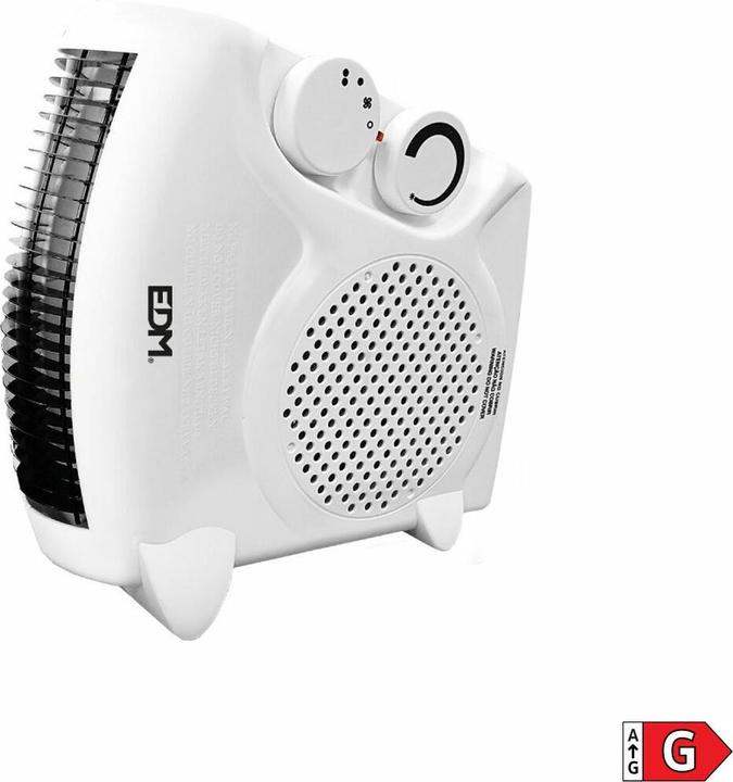 Produktbild EDM Heizung 07205 Weiss 1000 - 2000 W Kompakt (2000 W)