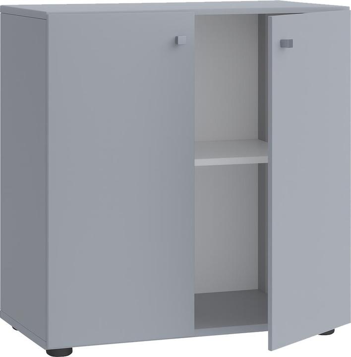 Immagine prodotto VCM Mobili per ufficio in legno Armadio per archiviazione Lona a 2 ante a battente (70 x 39 x 74 cm)