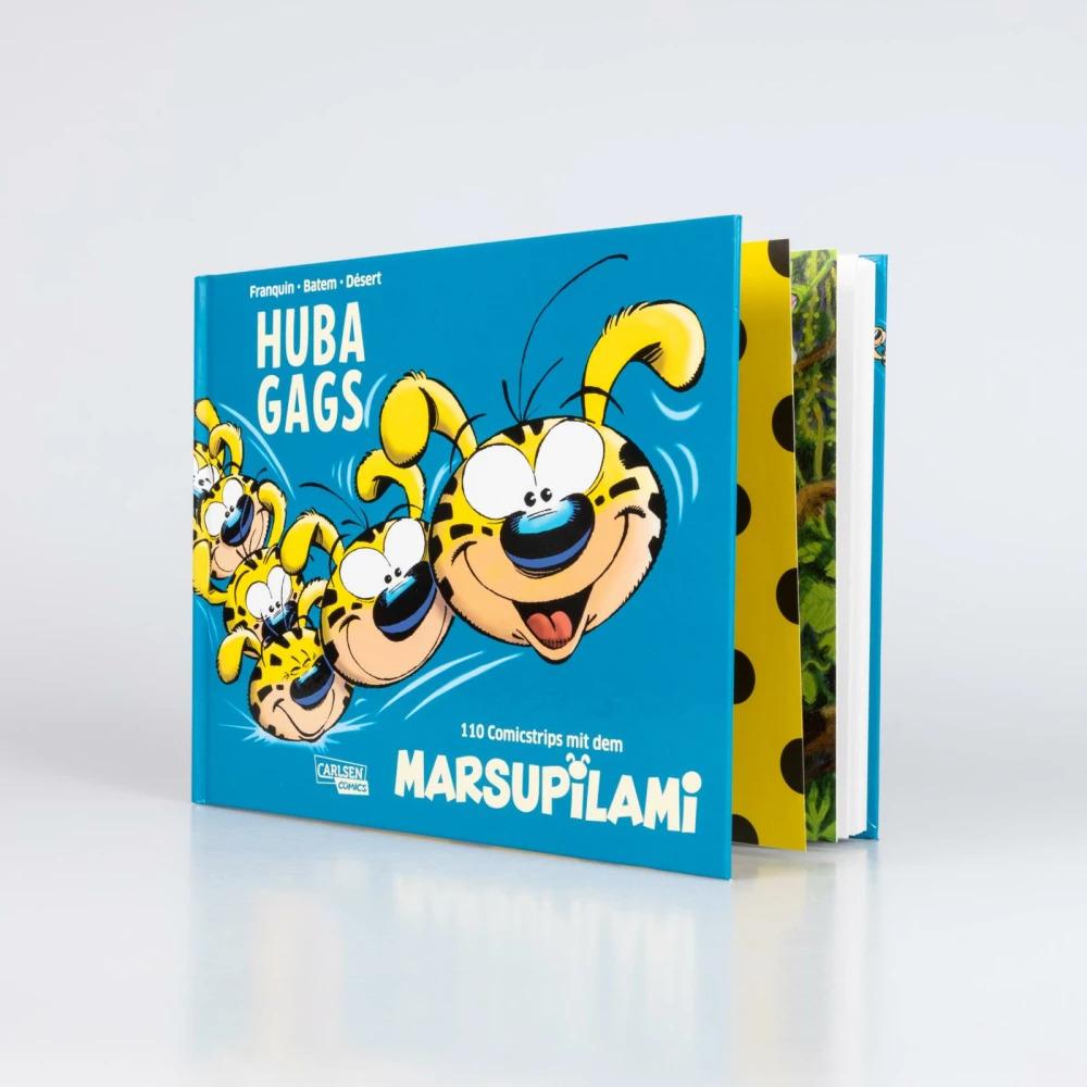 Thumbnail - Marsupilami: Huba Gags - 110 Comicstrips mit dem Marsupilami, Belletristik von André Franquin, Batem