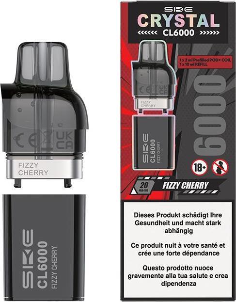 Produktbild SKE Crystal CL 6000 Refill Kit - Fizzy Cherry (Fizzy Cherry)