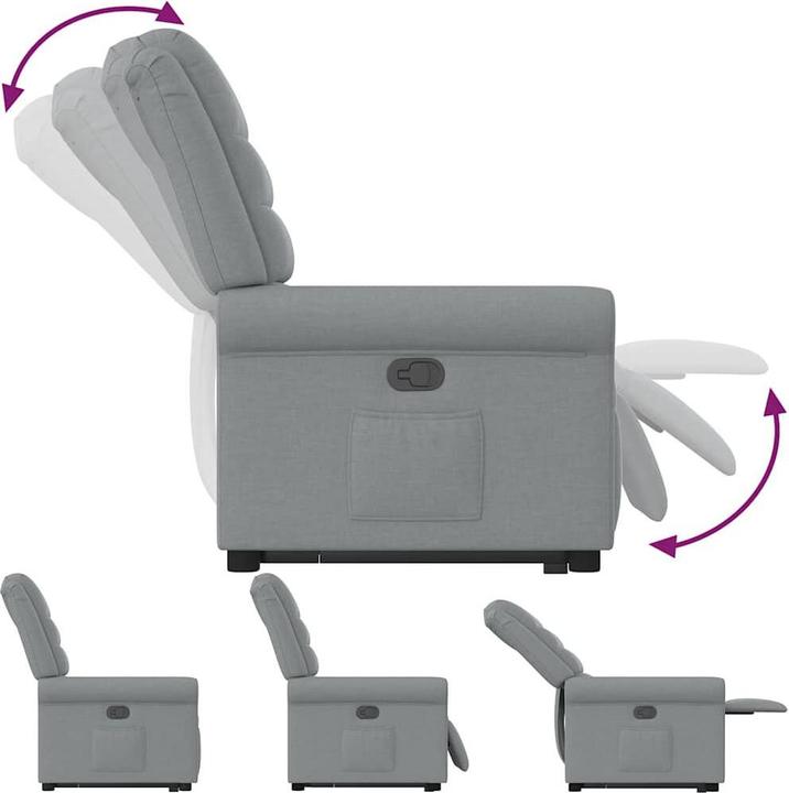 Actual product image vidaXL Relaxsessel mit Aufstehhilfe