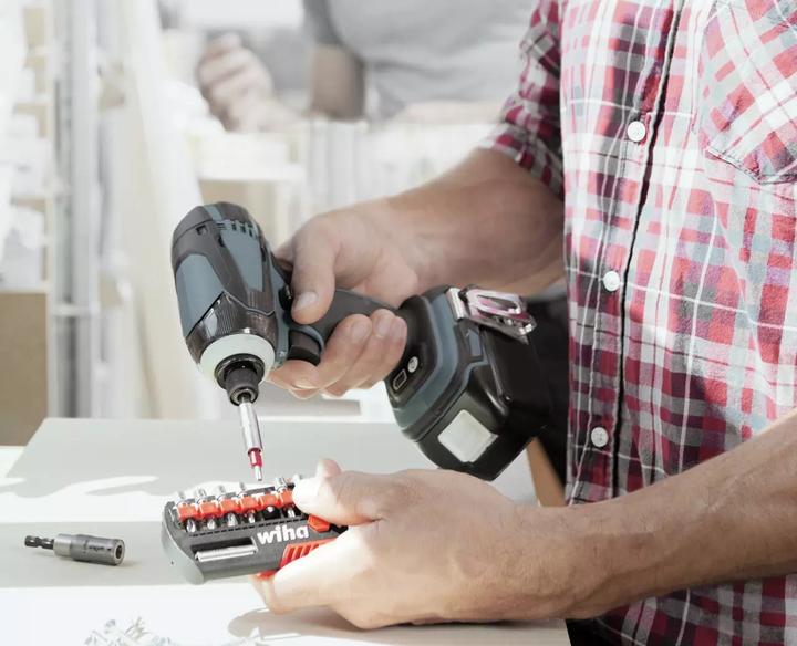 Actual product image Wiha Bit Set BitBuddy TYBit Phillips Pozidriv TORX in Box (Hexagon socket TX)