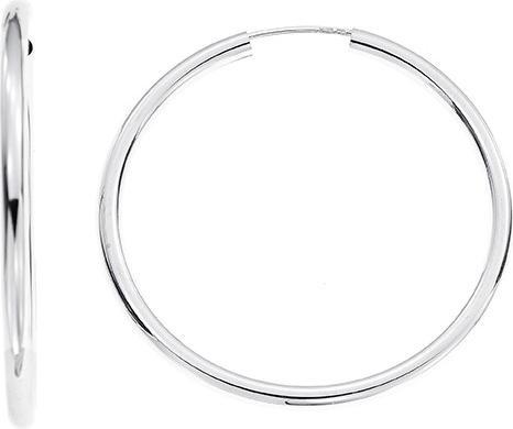 Produktbild Passion 40 mm Silberne Creolen (COU BIJOU, Matériel exact)