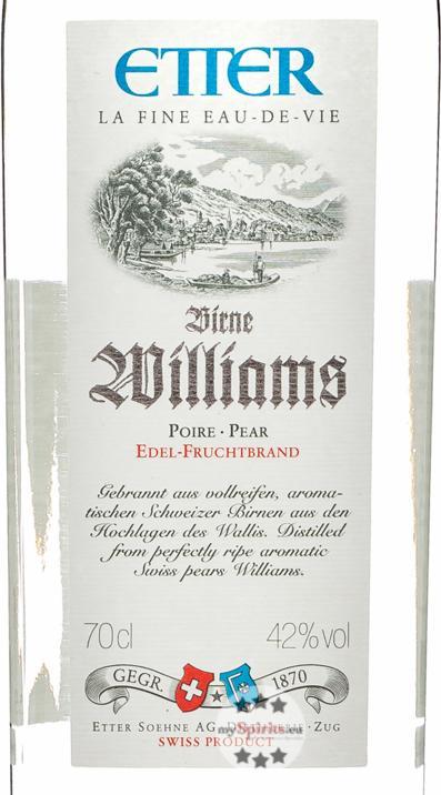 Produktbild Etter Williams 70 cl (1 x 70 cl)