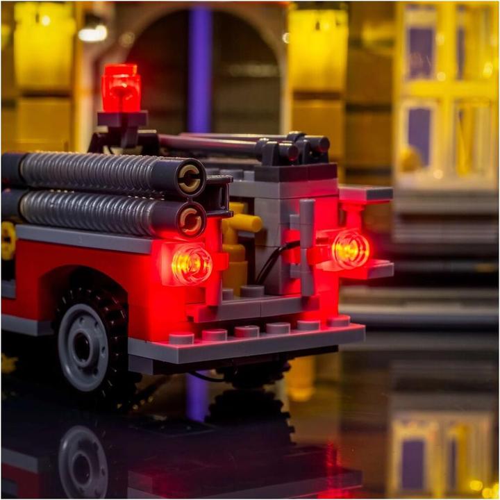 Actual product image Light my bricks LMB 2.0 LEGO® 10197# Fire Brigade Light Kit