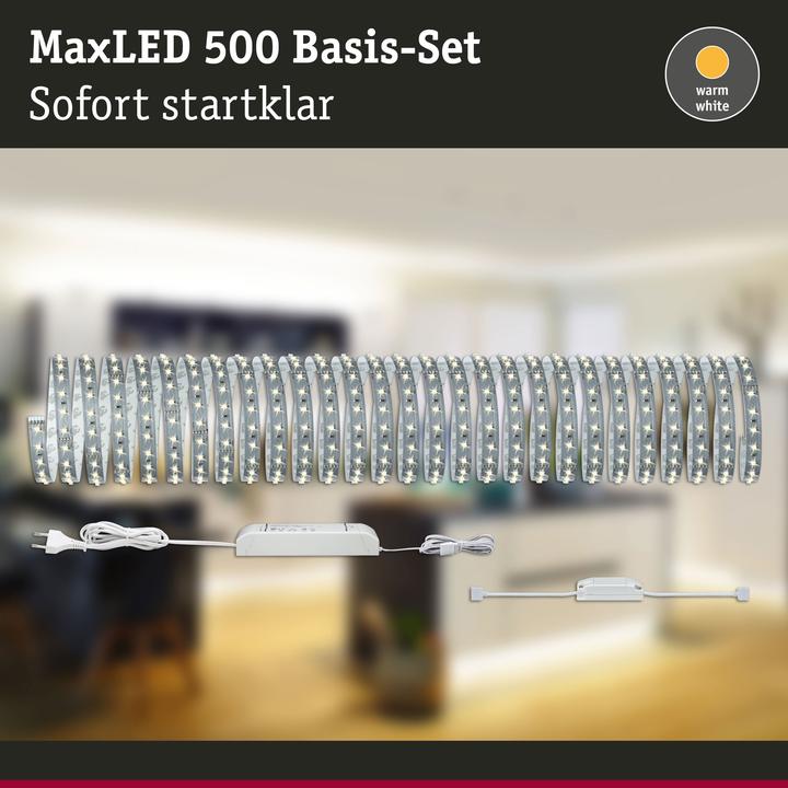 Actual product image Paulmann MaxLED 500 Stripe Set (Warm white, 1000 cm, Indoor)