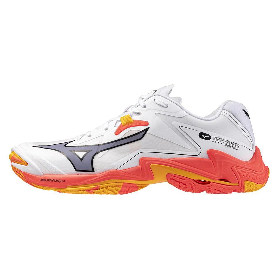 Mizuno, Unisex, Hallenschuhe, Wave Lightning Z8 (46.5), Weiss
