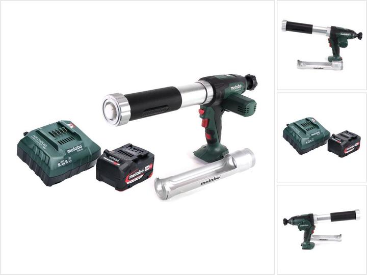 Image du produit Metabo Pistolet à cartouche sans fil KPA 18 LTX 400 (601206600)Carton  x18V/2Ah Li-Ion + SC 60 Plus