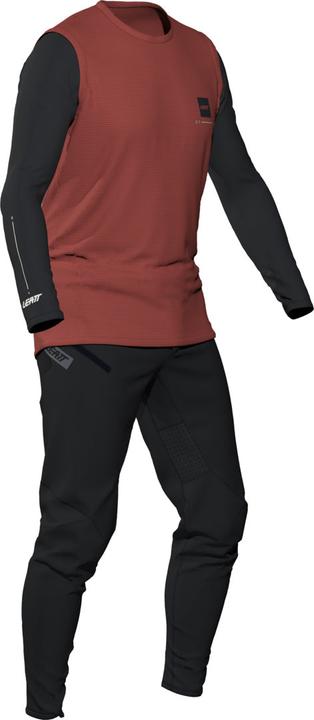 Immagine prodotto Leatt MTB Gravity 1.0 Ride Kit Jr dusty red XL (Bambini, XL)