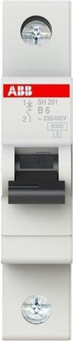 Produktbild ABB SH201-B 6 MINI-LEITUNGSSCHUTZSCHALTER