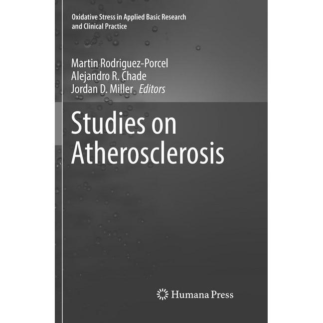 Studies on Atherosclerosis, Fachbücher von Jordan D. Miller, Alejandro R. Chade, Martin Rodriguez-Porcel