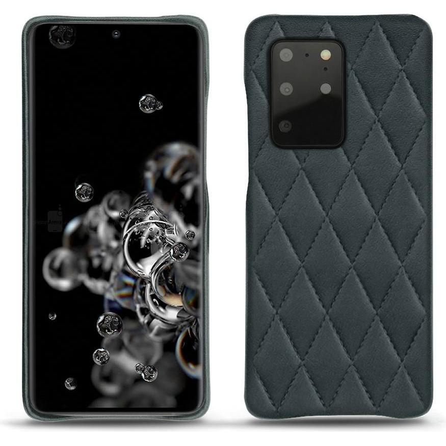 Noreve Lederschutzhülle (Samsung Galaxy S20+ 5G), Smartphone Hülle, Blau