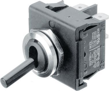 Produktbild Marquardt Kippschalter CO 6 A 2 Wechsler IP40