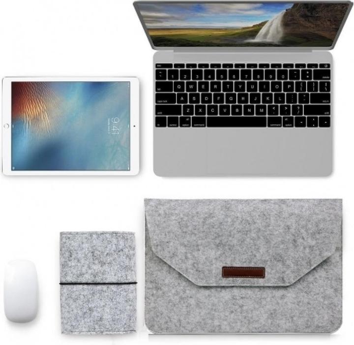 Actual product image Screenguard 2-in-1 Felt Sleeve (16", Apple, Universal)