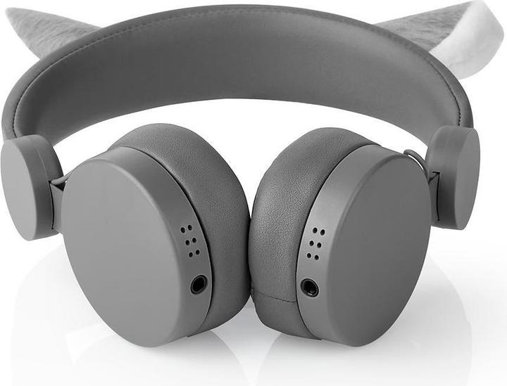 Produktbild Nedis On-Ear-Kopfhörer mit Kabel On-Ear-Kopfhörer mit Kabel 3.5 mm Seillänge: 1.20 m 85 dB Grau Grau (Keine Geräuschunterdrückung, Kabelgebunden)