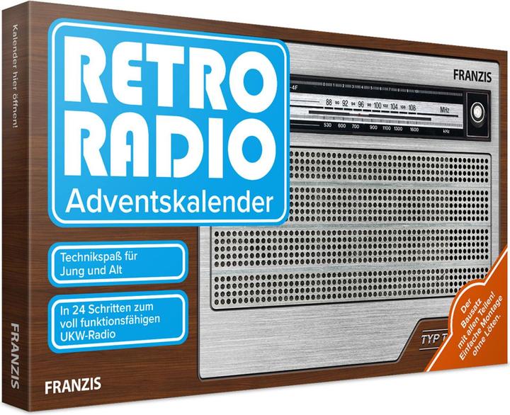 Actual product image Franzis Retro Radio 2020