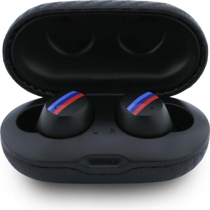Actual product image BMW Headphones Bluetooth TWS Carbon Metal Logo ENC black (30 h, Wireless)