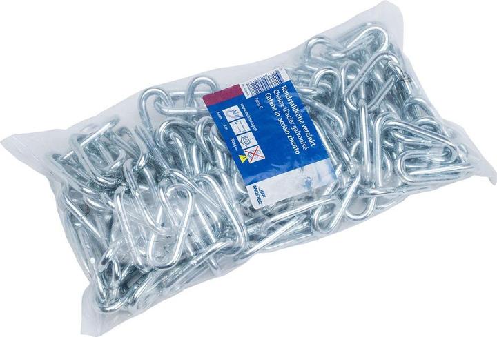 Image du produit Meister Chaîne en acier rond Ø 6 mm, 5 m, 200 kg (5 m)