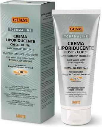 Produktbild Guam Liporeduzierende Fangocreme mit Turmalin und F.I.R. für Oberschenkel und Gesäss (Körpercreme, 200 ml)
