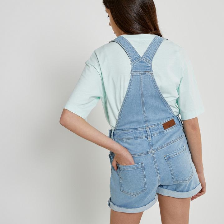 Actual product image La Redoute Collections Denim dungarees