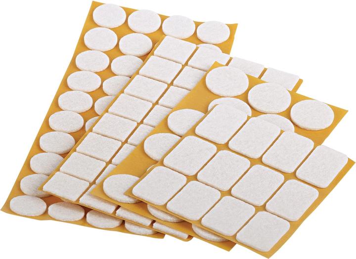 Fix-o-moll Felt glider set 100 x 3 mm / 100 x (Felt gliders, 100 pcs.)