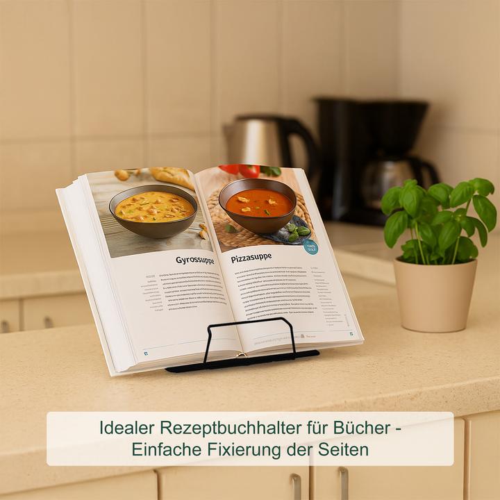 Produktbild Relaxdays 2x Buchständer (16.50 x 21 x 18 cm)