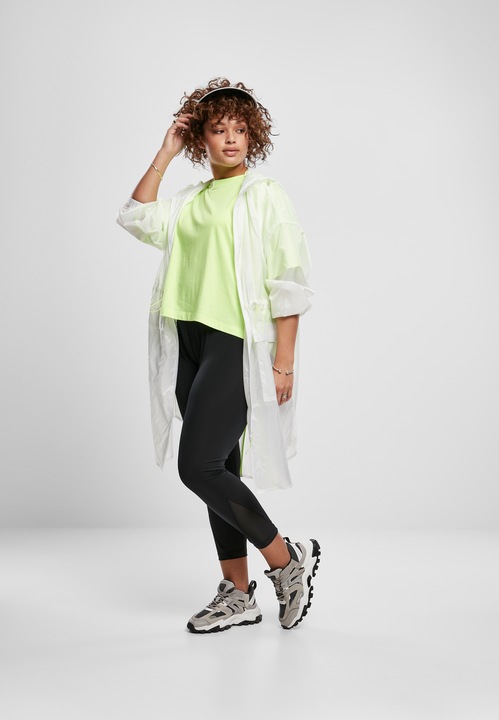 Actual product image Urban Classics Ladies Tech Mesh Pedal Pusher Leggings (S)